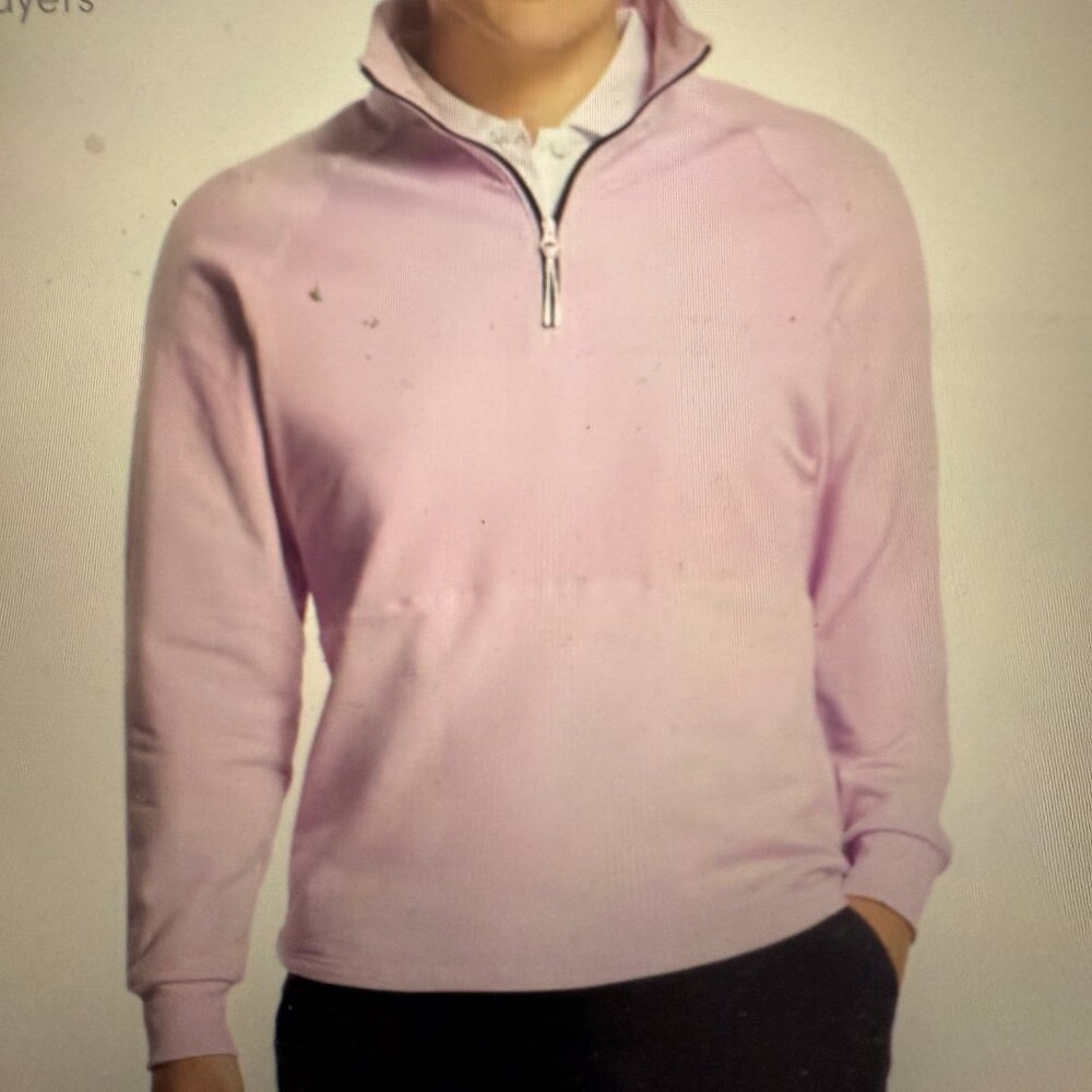 Hybrid Quarter-Zip Women Color Orchid Size Small